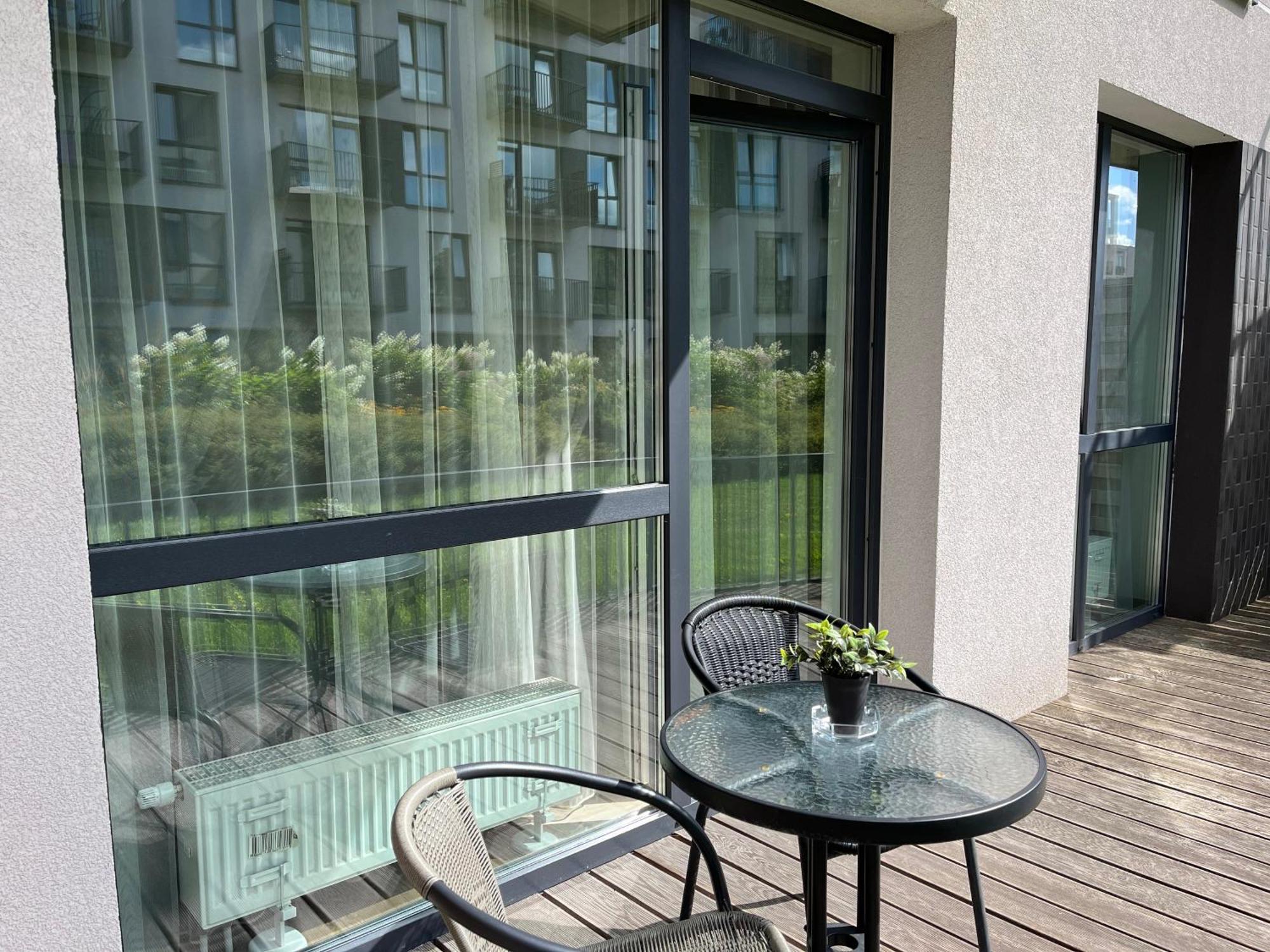 Ferienwohnung Near Ozas Wilna Exterior foto