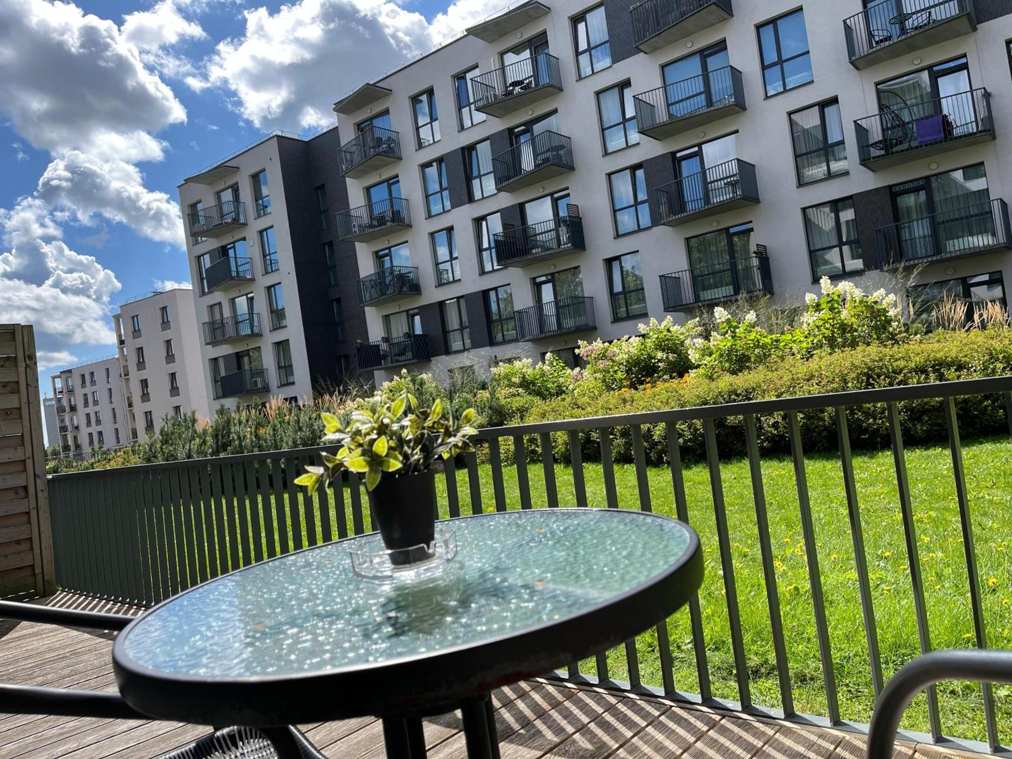 Ferienwohnung Near Ozas Wilna Exterior foto