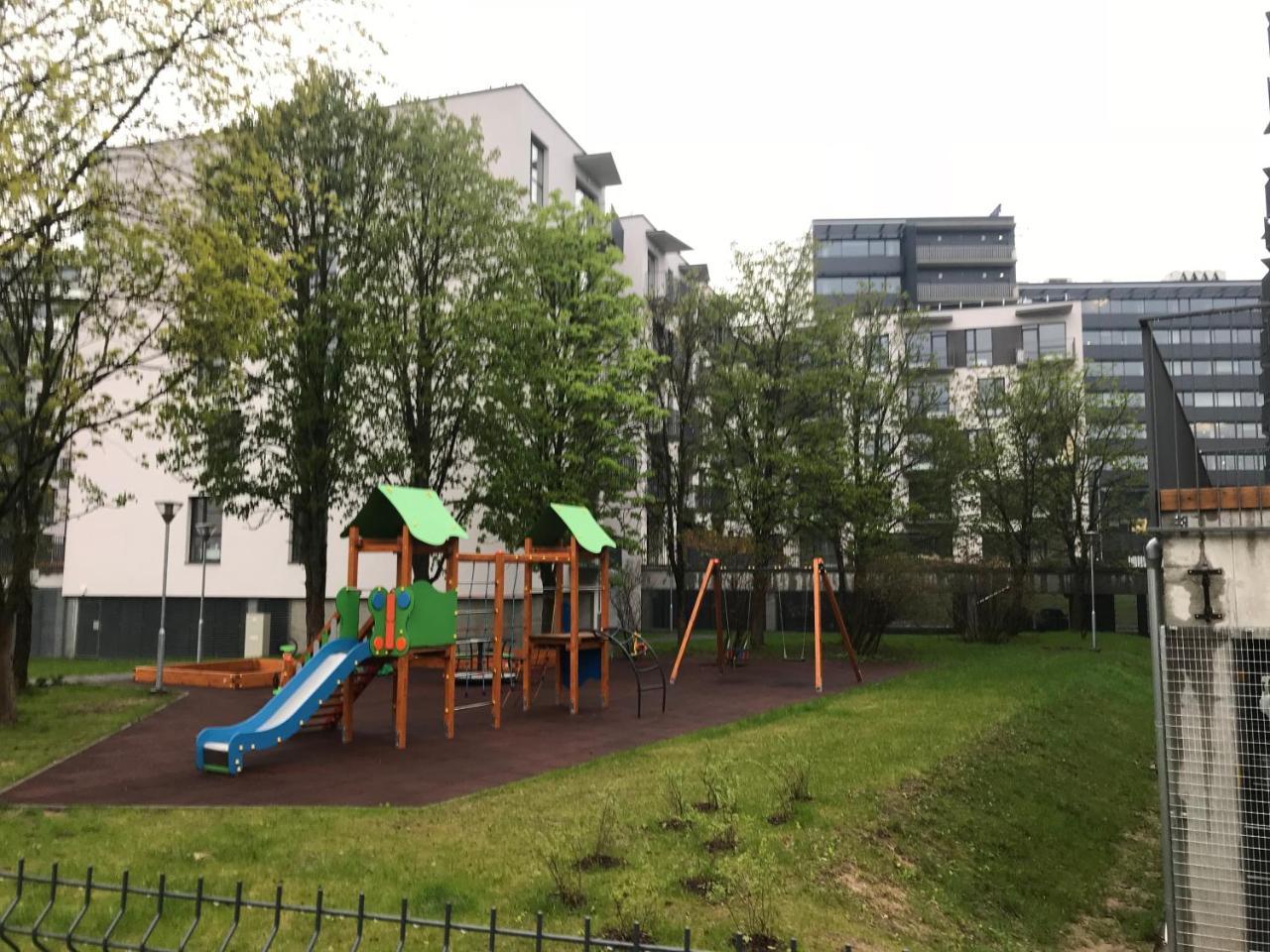Ferienwohnung Near Ozas Wilna Exterior foto
